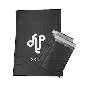 100pcs 6 &quot;x9.5&quot; Black Bubble Lined Poly Mailer, Autoadhesivo Poly Mailer, Bubble Mailers Custom, Poly Bubble Mailers, Bubble Envelopes