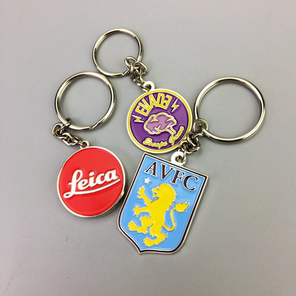 50 Metal Keychain Custom Keychain Metal Keychain Hashtag Etsy