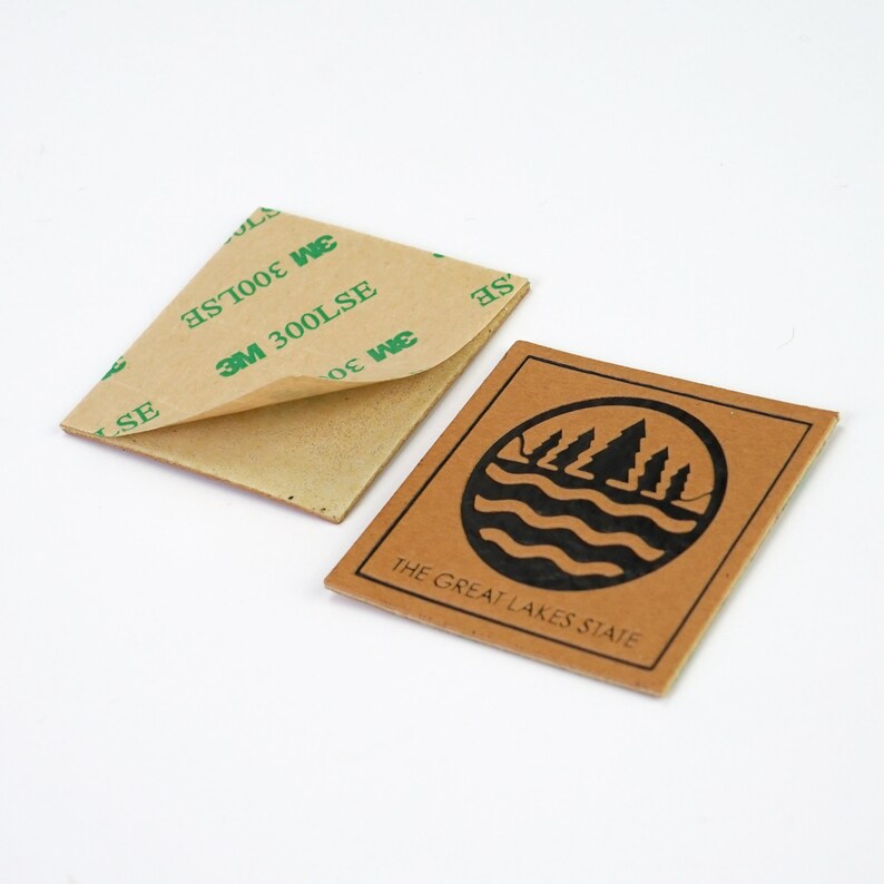 50 stick on leather patches adhesive leather patch leather Etsy