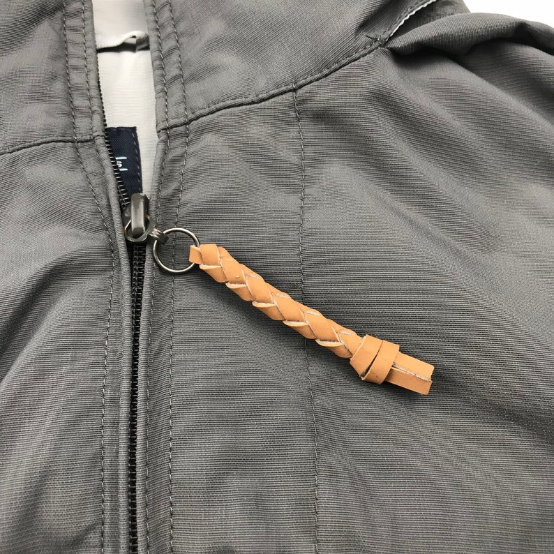 50 Custom Leather Zipper Personalized Leather Zipper Pulls Etsy