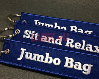 50 Custom flight key chain, flight embroidery key chain, embroidery keychain, jet tag