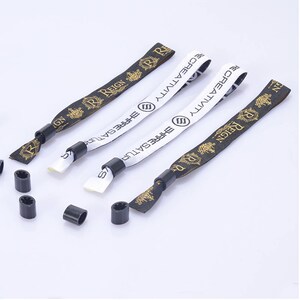 PATIKIL Stoffarmbänder 100 Stück - Verstellbare Event-Armbänder In Grasgrün