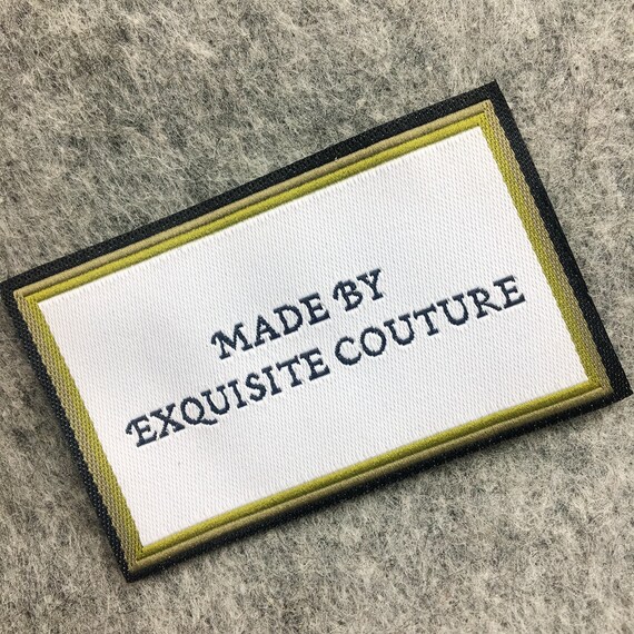 600 Custom HD Quality Woven Label high density woven labels Etsy