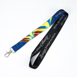 25-1000Geprinte lanyards gepersonaliseerd aangepast Elke tekst kleur Lanyard Safety Break ID-kaarthouder. Visitor Security Company Event Work lanyard