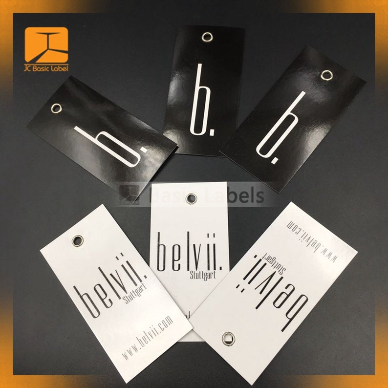clothing hang tags string hang tags Standard size 2x3.5 50x89mm 2000