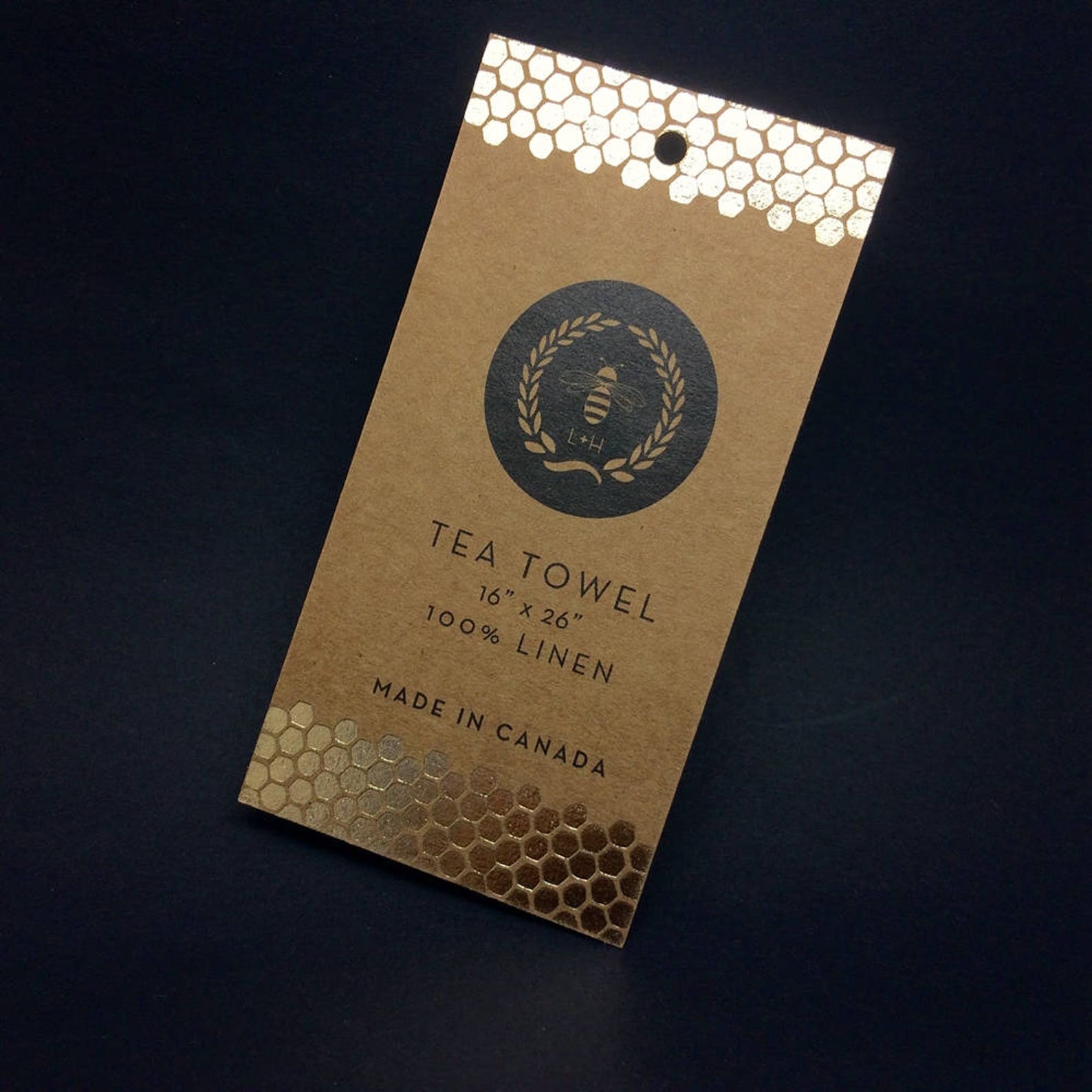 500 Custom Kraft Hang Tags rectangle Gift Tag Vintage Style Etsy