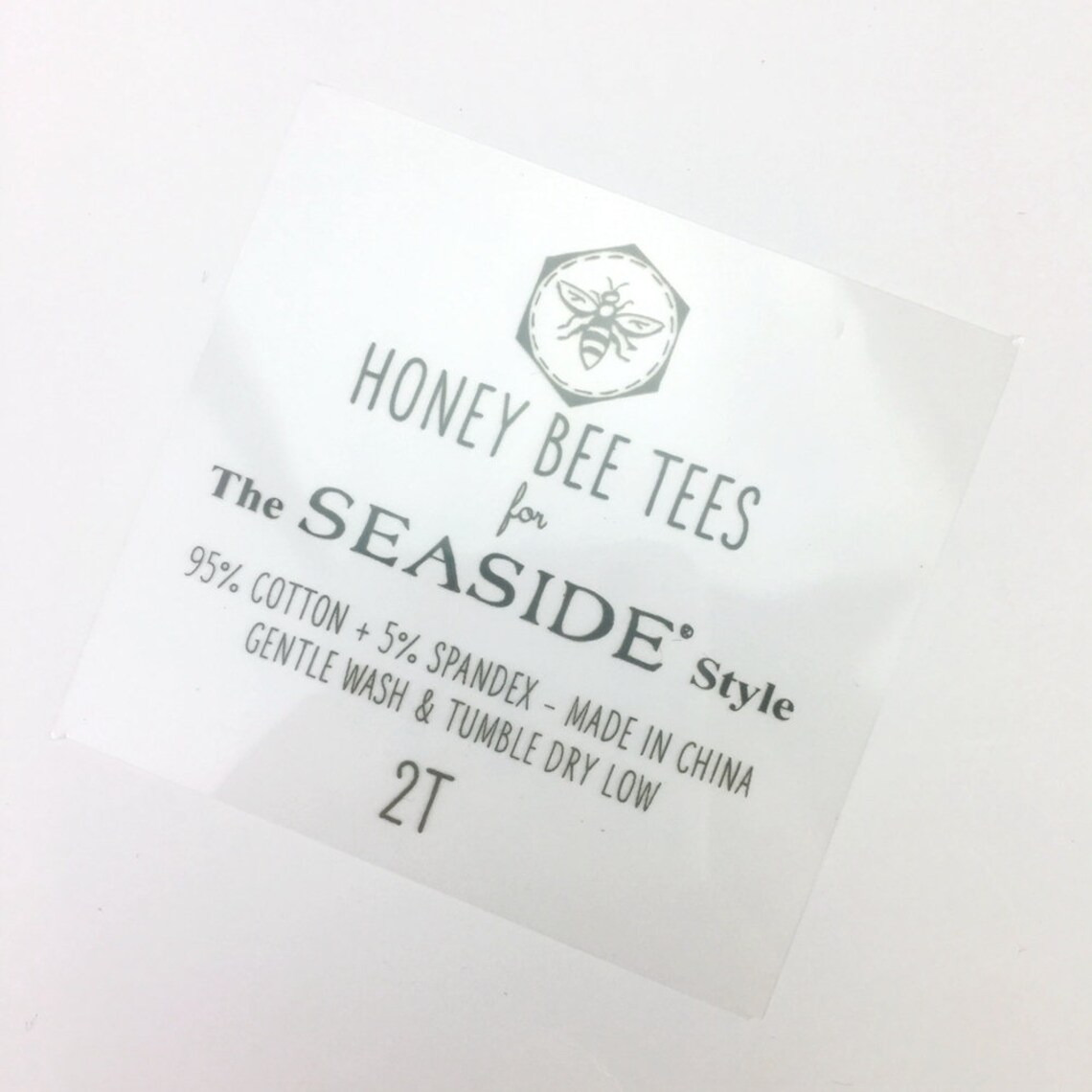 300 tagless heat transfer label heat transfer vinyl designs Etsy