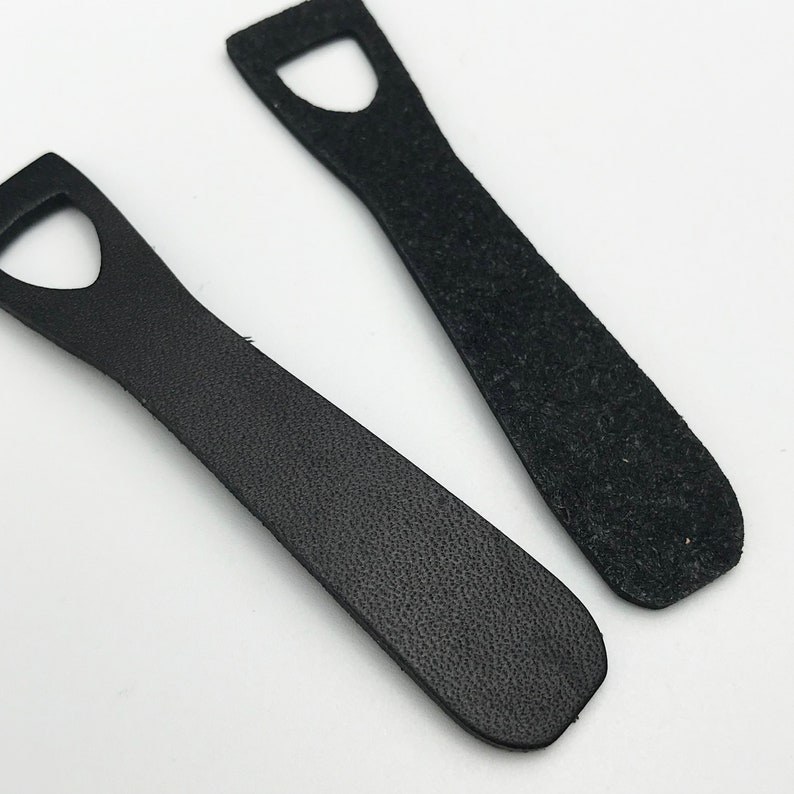 200 leather zipper pull tab leather jacket zipper pulls Etsy