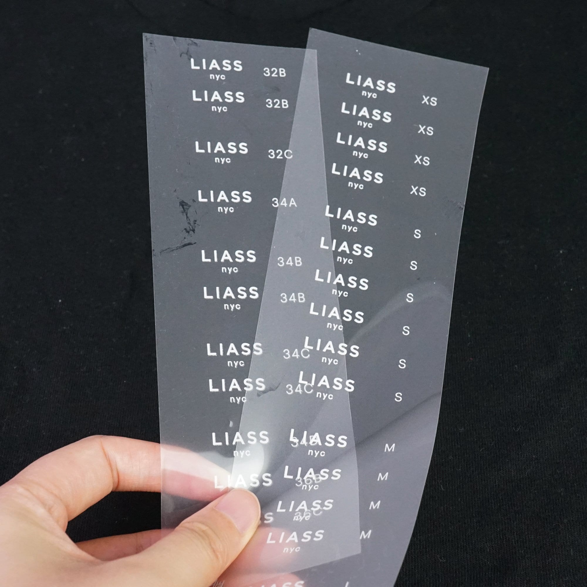 100 custom heat press transfers label heat press clothing Etsy