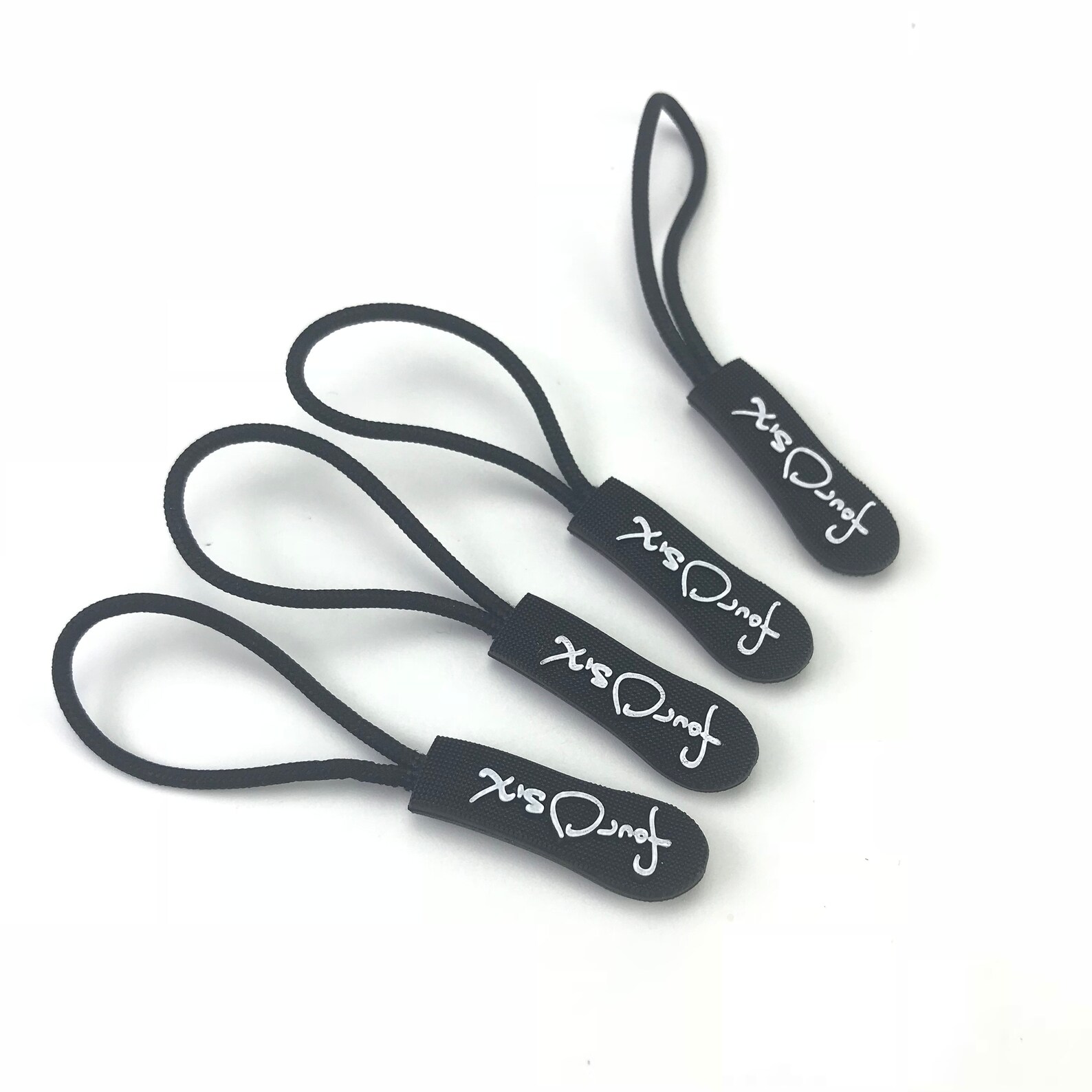 500 Zipper Pull Cord Zip Fastener personalized pvc rubber Etsy