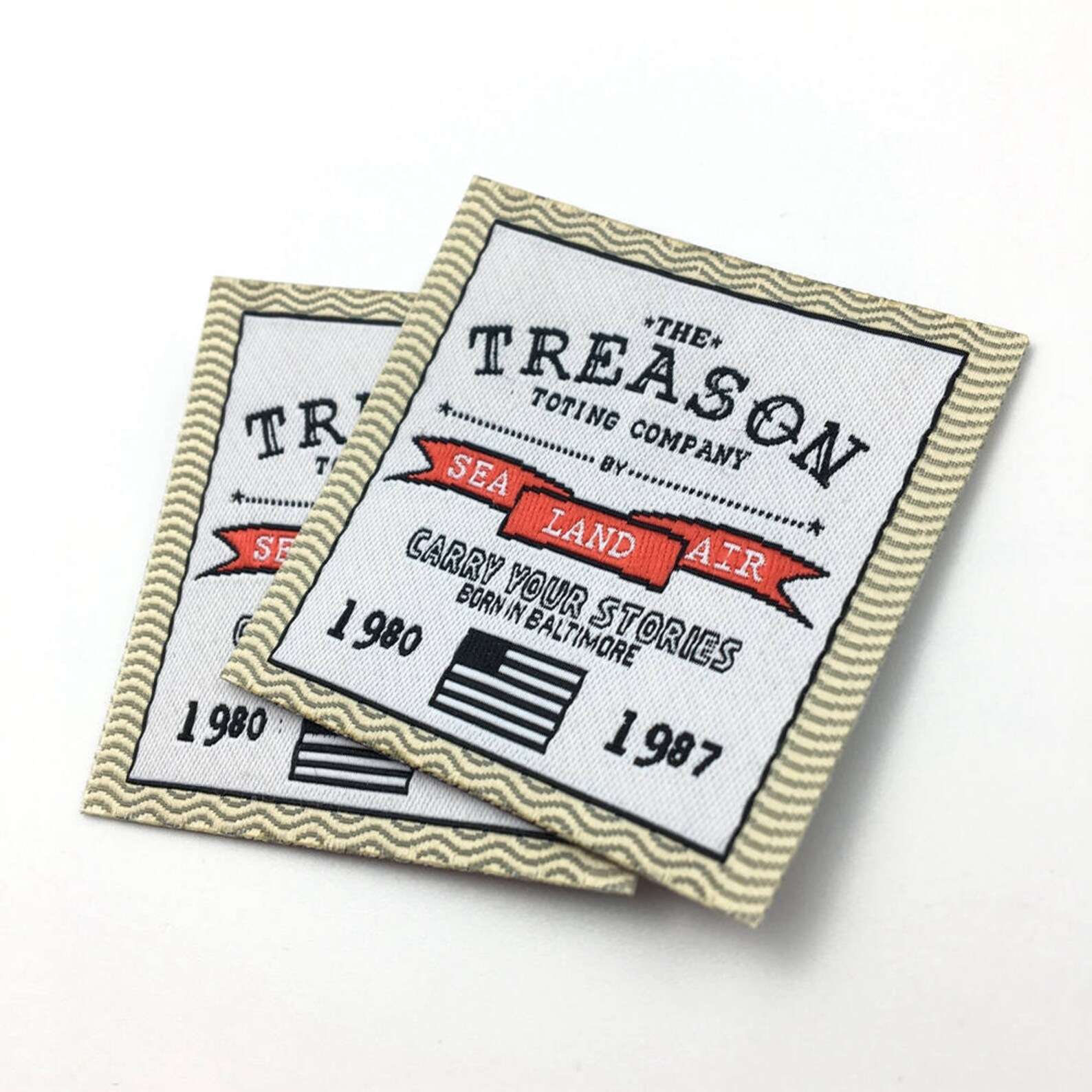 600 Custom HD Quality Woven Label high density woven labels Etsy