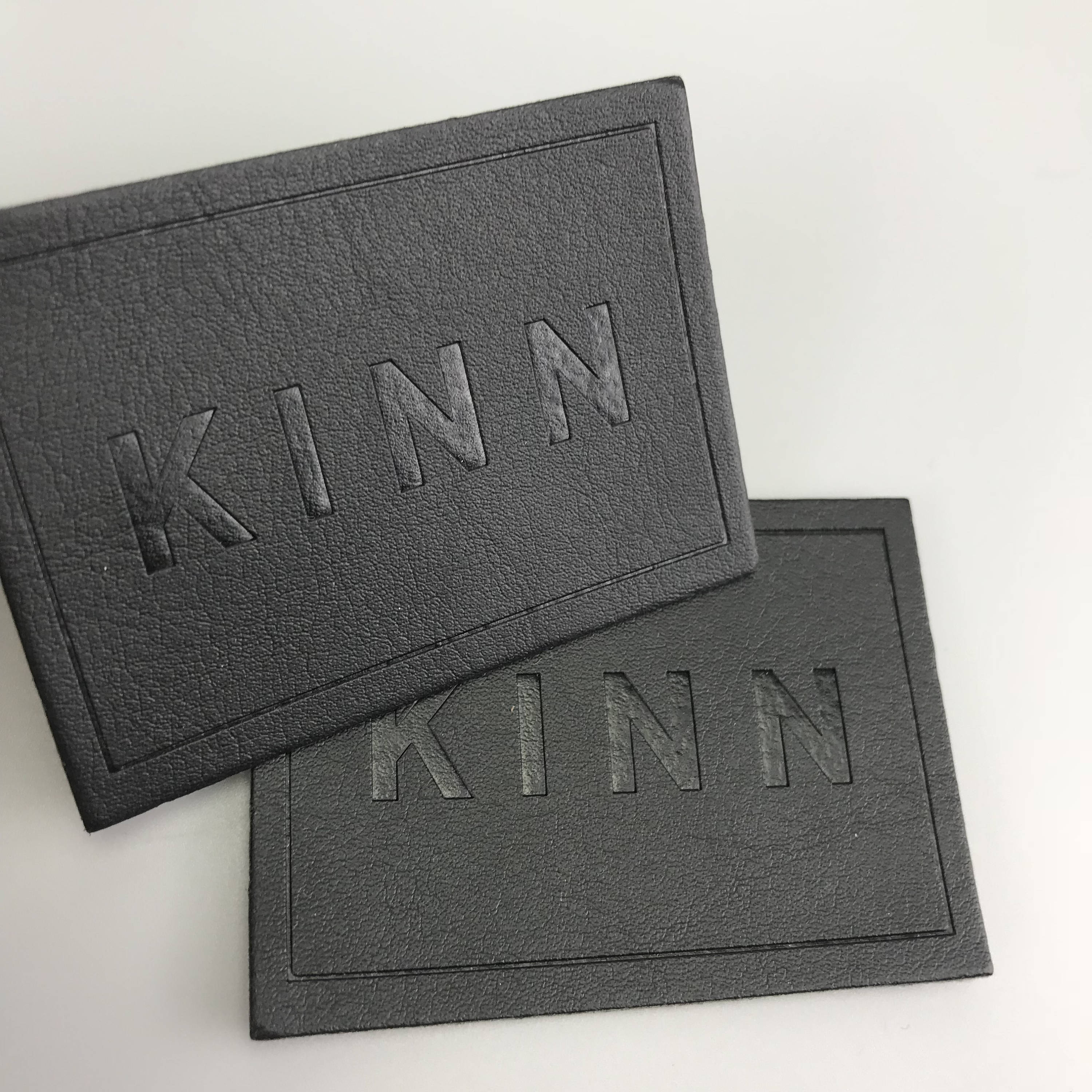 Personalized Sewing Labels for Handmade Items, PU Leather Labels