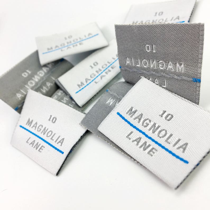 30 Cheap Woven Labels Woven Labels Center Fold Woven Labels - Etsy