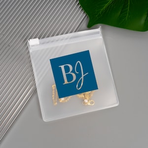 50-1000pcs custom logo jewelry bags, bracelet bag, necklace bag, ring bag, customized high-quality jewelry transparent packaging bag