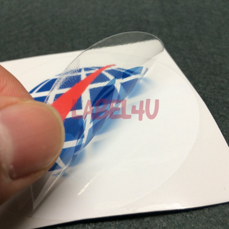 Transparent Sticker Printing / Clear Sticker Printing