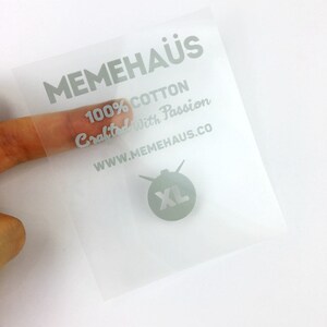 1000 heat transfer labels size, Personalized tagless label, Thermal Transfer labels, Custom heat press labels for clothing