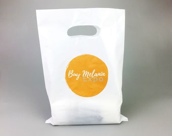 50-1000pcs Custom Shopping Bags with Logo for Boutique, High quality customized polyethylene transport bag with handle printed courier bag