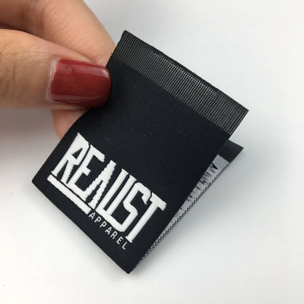 Garment Labels Clothing Tags and Clothing Labels Center Fold Woven Label  for Clothes - China Care Label and Wash Label price