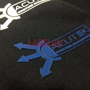 250 one color custom 3D heat transfer label, silicone heat transfer printing label