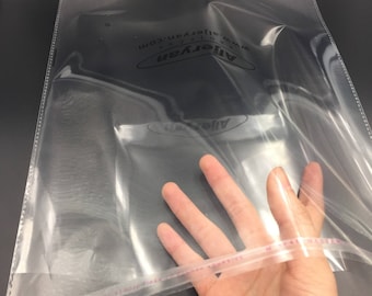 Sacchetti Di Plastica Autoadesivi Lunghi 100 Pezzi 5x20cm Bustine - Foto 12