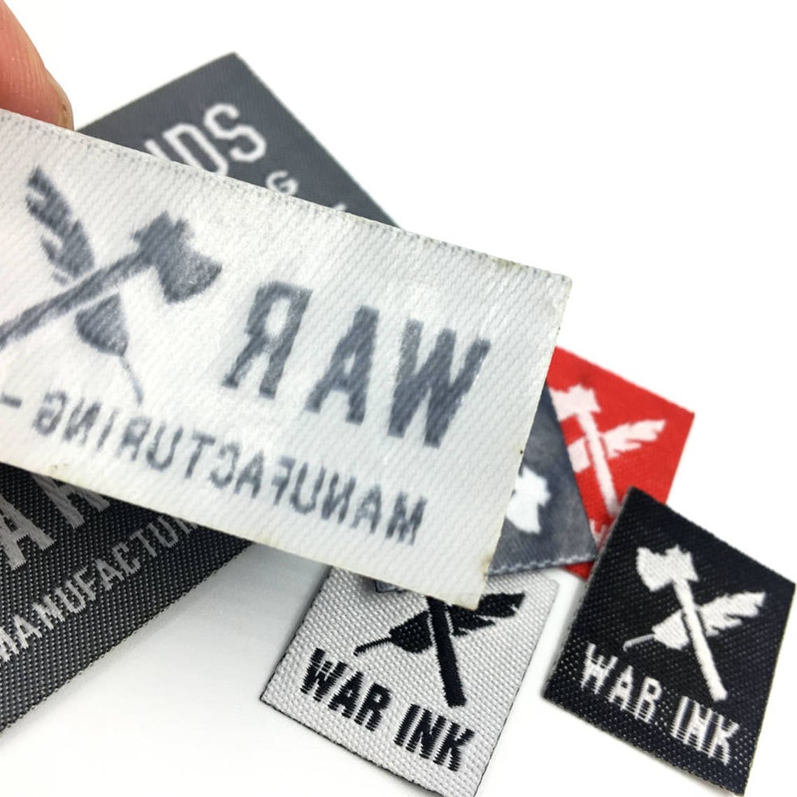 600 Pcs Iron on Labels for Handmade Items Heat Seal Woven | Etsy