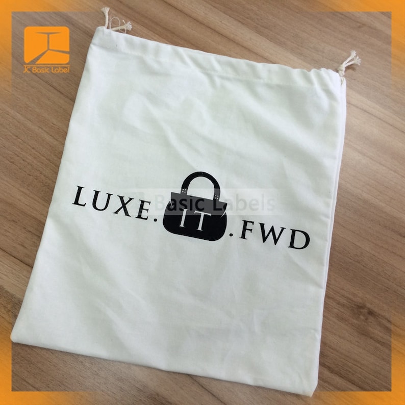 Natural Cotton Dust Bag cotton bags drawstring 200 custom shoe dust bag Dust Bag Gift Bag Cotton Gift Bag dust bag for shoes