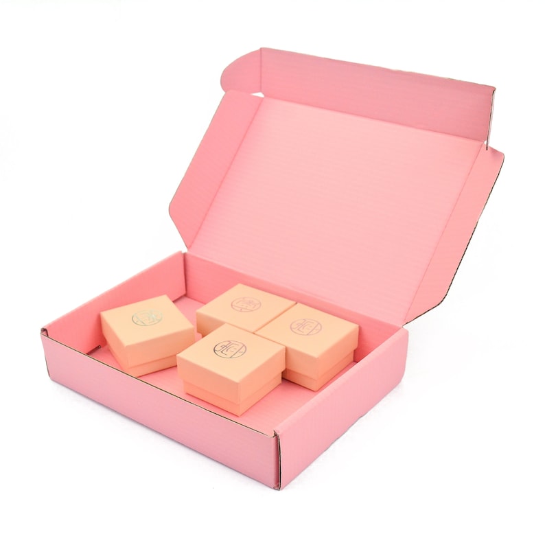 White bridesmaid box Wedding favor box Mini Boxes for Gifts 400pcs custom white paper box Favours or Sweets food boxes
