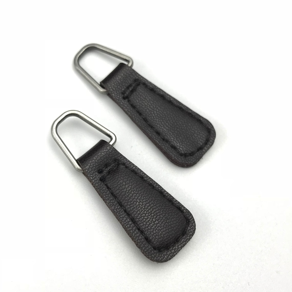 50 Custom Leather Zipper Personalized Leather Zipper Pulls Etsy