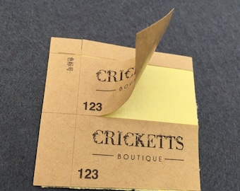 100 Custom kraft paper sticker, stickers kraft paper design, kraft paper stickers
