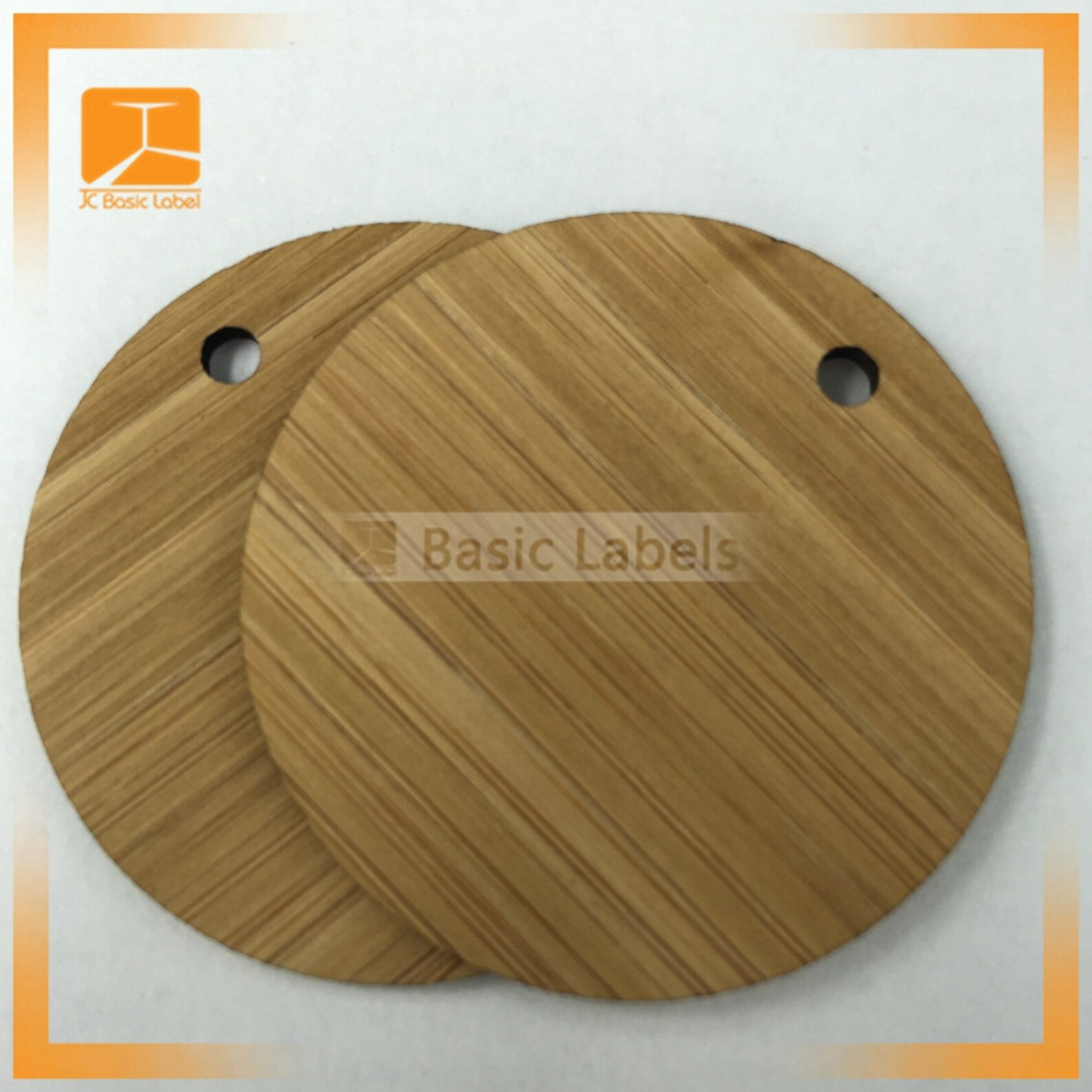 500 Custom Bamboo Hang Tag Bamboo Hangtags Bamboo Gift Tags Etsy