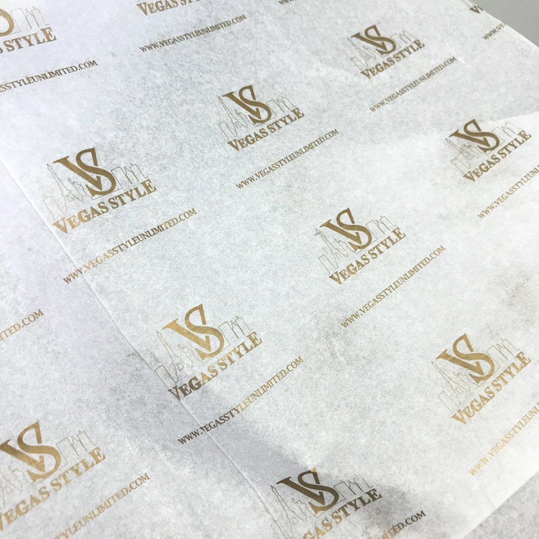 Source DOY Label Custom Gold Brand Logo Printing Gift Wrapping Tissue Paper  for Packing on m.