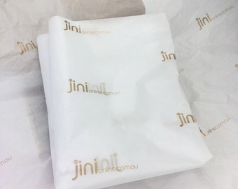 200pcs Branded Tissue Paper, Custom Tissue Paper, Printed Tissue Paper, Tissue Paper With Logo, Packaging Materials, Branded Packaging Items