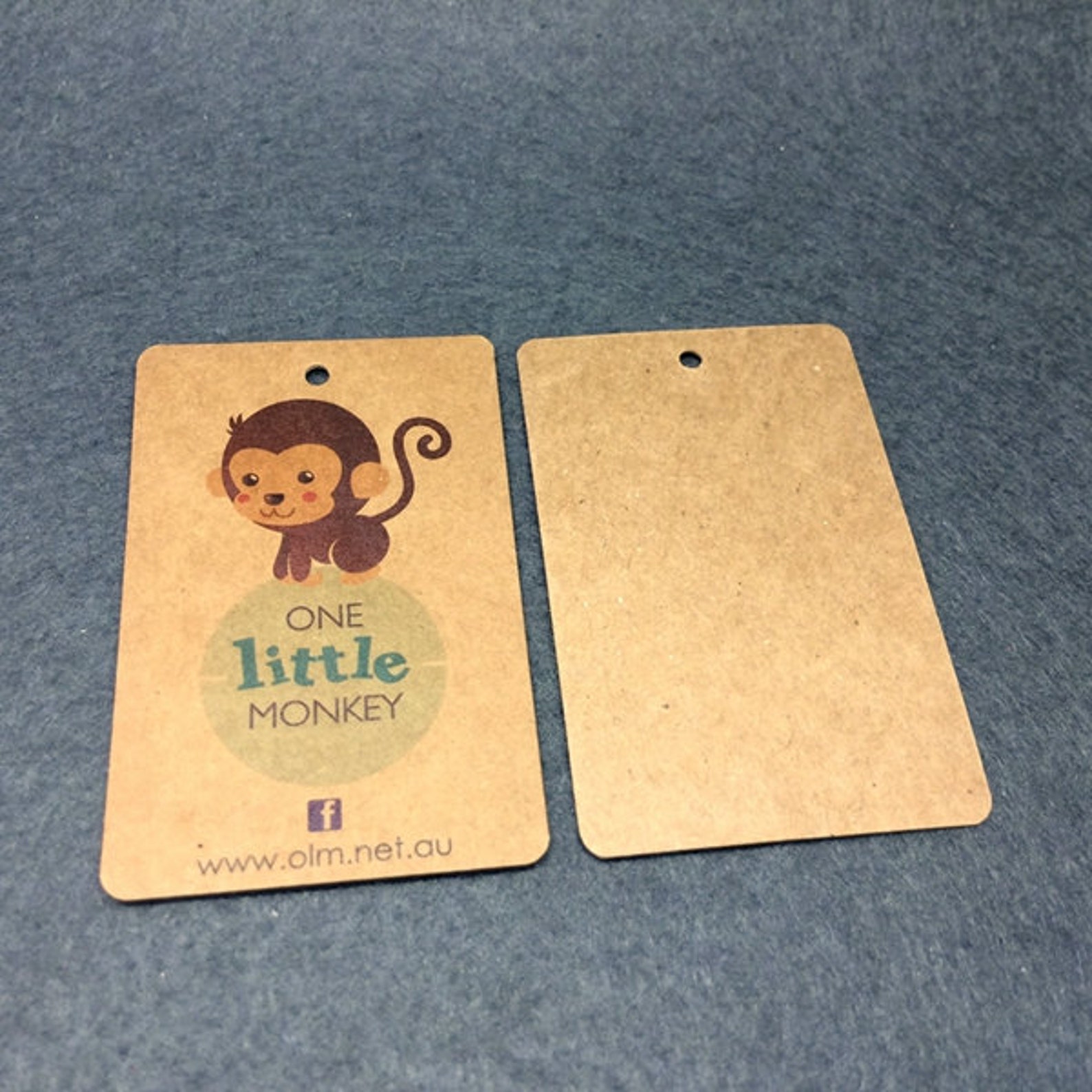 500 die cut kraft tags brown hang tags kraft hang tags Etsy