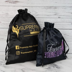 100pcs satin drawstring bags custom dust bags Jewelry package pouch personalized your logo printed wholesale product wedding favor gift bag