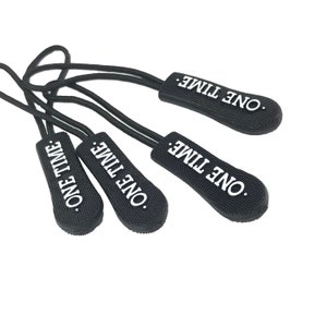 1000pcs Zipper Pull Cord, Zip Fastener, zip pull, zip puller, custom zipper pull tab, Customized Zipper Puller, Customized Zipper Puller