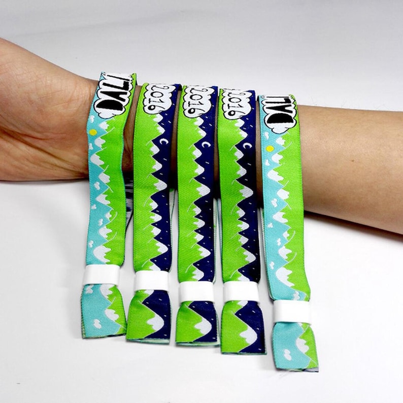 500 wristband Custom wristbands Woven custom wristbands Etsy