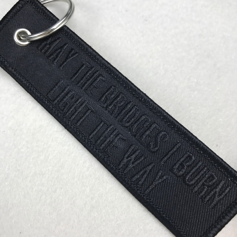 400 Personalized Keychains Custom Embroidered Keychain Name Etsy UK