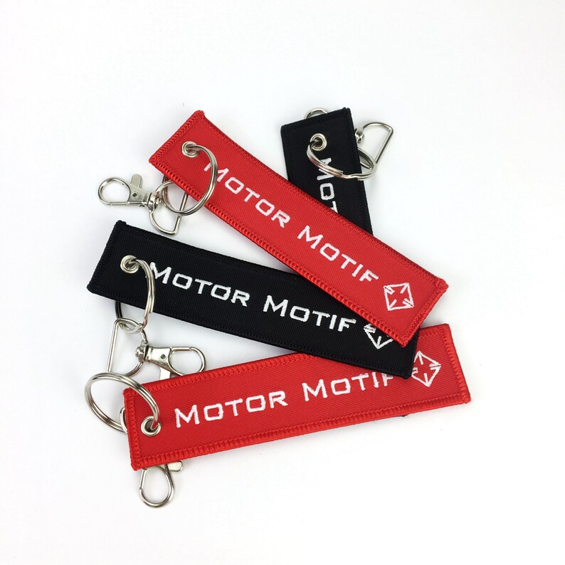 50 Flight Keytag Keychain embroidery Keyring Embroidered Etsy