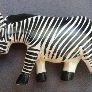 Zebra Holzschnitzerei aus Afrika