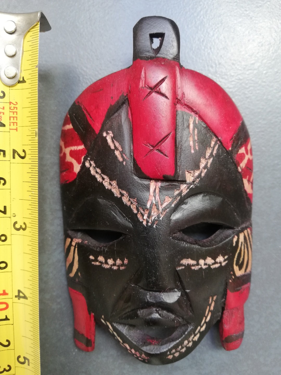 African Maasai Mask From Kenya Etsy