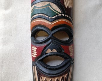 アフリカの木製マスク、1950 年代/60 年代 - Etsy 日本