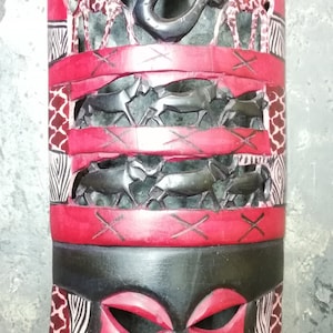 African mask from Kenya