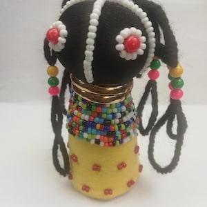 African Ndebele Doll made of beads and cloth