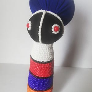 African Ndebele Doll made of beads and cloth