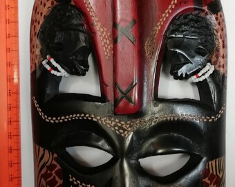 ケニアのマサイ族の仮面 - Etsy 日本