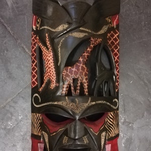 African mask from Kenya