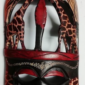 African mask giraffe from Kenya