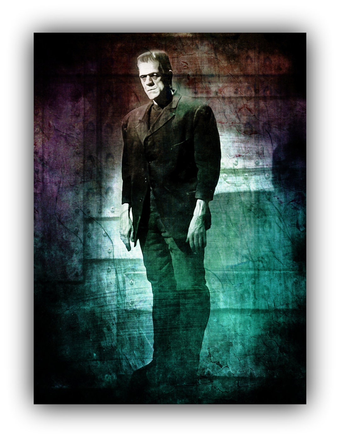 Frankenstein Boris Karloff 1931 Classic Monster Horror Movie Halloween ...