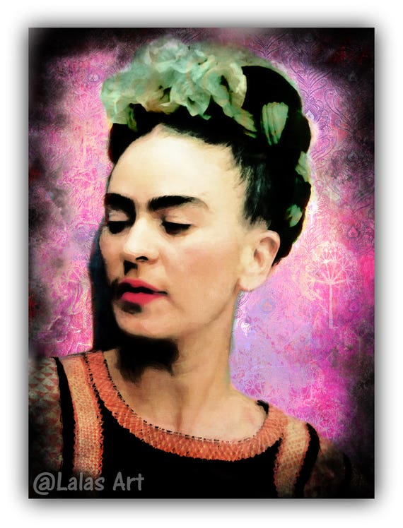 Mexican Painter Frida Kahlo Rivera Wood Sign Home Decor Mexican Painter Frida Kahlo Rivera Wood Sign Home Decor