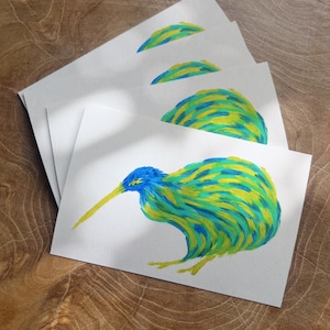 Mini tirage d'art - carte Kiwi